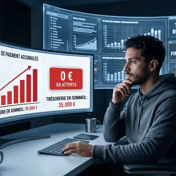 Relance automatique des encaissements clients en retard